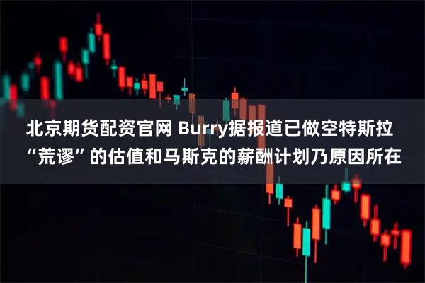 北京期货配资官网 Burry据报道已做空特斯拉 “荒谬”的估值和马斯克的薪酬计划乃原因所在